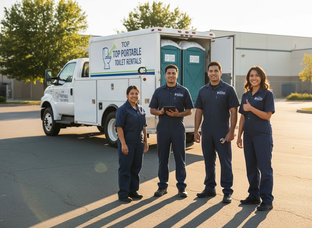 Short Term Porta Potty Rental company in Leakesville, MS